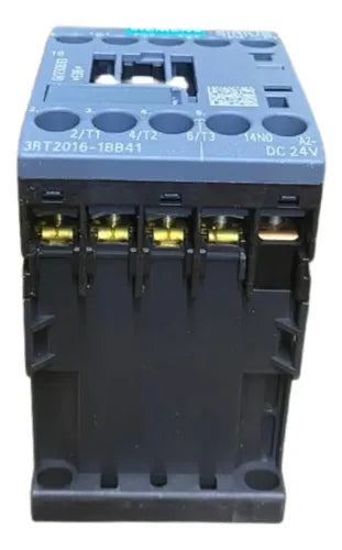Contator Tripolar 9a 24vcc 1na 3rt2016-1bb41 Siemens 24vcc