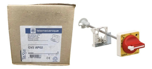 Kit Montagem Giratório Ip54 Vermelho Gv2ap02 Schneider