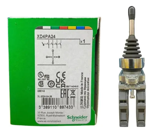 Manipulador Com 4 Direções Retorno Ao Zero Xd4pa24 Schneider