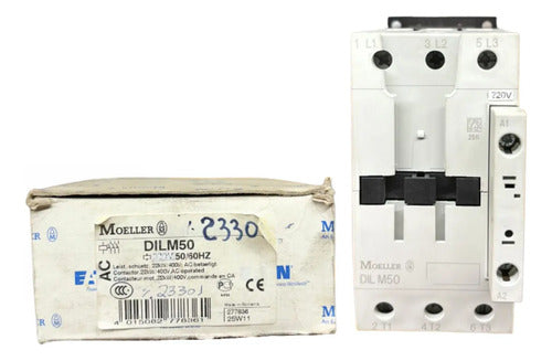 Contator Dilm50 220v 50/60hz Moeller Eaton 220v
