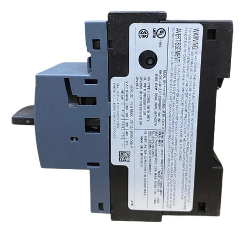 Disjuntor Motor 3rv2021-4ca10 16-22a Siemens - 50/60hz