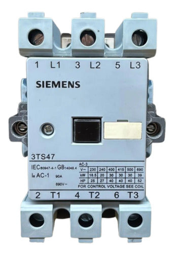 Contator 65a 2naf 220v 3ts4722-0an2 Siemens 220v