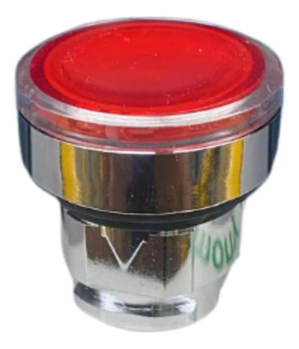 Cabeçote Para Botão Luminoso Ø22mm Zb4bw343 Schneider Vermelho -