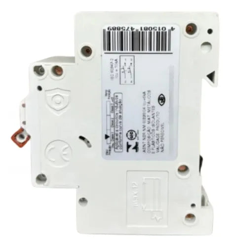 Disjuntor Bipolar Faz6-c4/2-sa 4a 6ka Eaton -