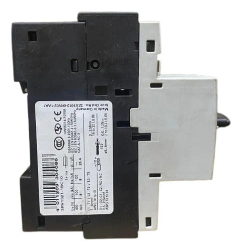 Disjuntor Tripolar 26a 3rv1321-1bc10 Siemens