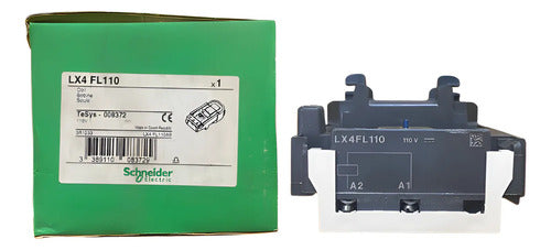 Bobina Para Lc1fl4 110vcc Lx4fl110 Schneider 110v
