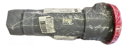 Acoplamento 3p+n+t 125a 380/440v 6h Vermelho S5656 Steck Vermelho