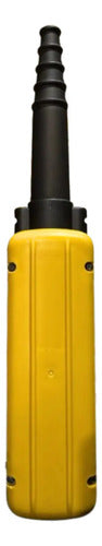 Botoeira Pendente Plastica 4 Botoes Xaca481 Schneider Amarelo