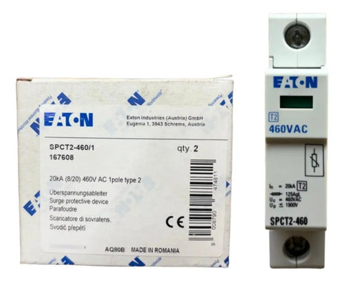 Kit Com 2 Peças: Supressor De Surto Spct2-460/1 Eaton