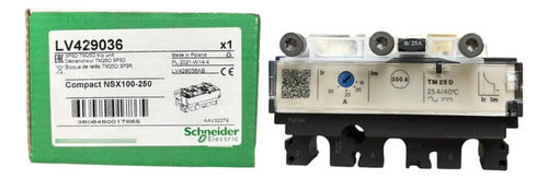 Disparador Nsx100 Tm25d Tripolar Lv429036 Schneider