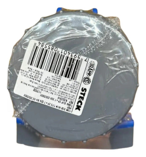 Tomada Sob N3206w 2p+t 32a 200/250v 6h Azul Ip67 Steck Azul