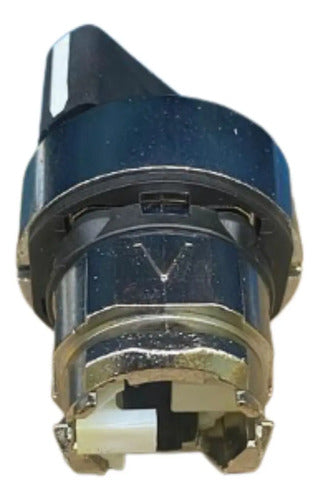 Frontal Comutador 22mm 3 Pos Fixa Zb4bd3 Schneider