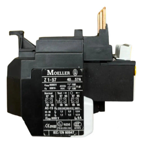 Relê Térmico Z1-57 40-57a Moeller -