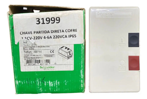 Chave De Partida Direta Cofre Ip65 Le1e1,5cv220m7 Schneider