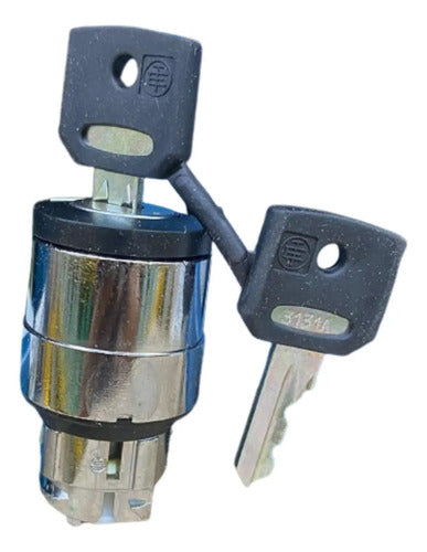 Cabecote Para Chave Seletora 22mm 2 Pos Zb4bg420 Schneider Metal Cromado