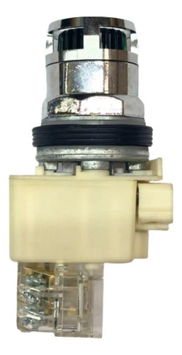 Botão 30mm Metálico Na+nf Verde 9001k3l40gh13 Schneider Verde