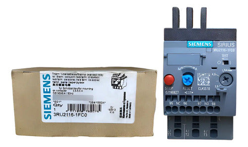 Relé De Sobrecarga 3ru2116-1fc0 3,5-5a Siemens 690v