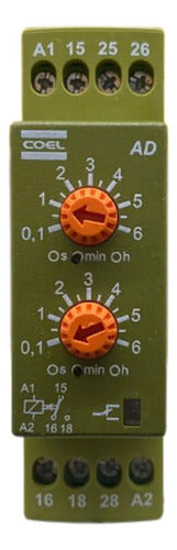 Rele Tempo Ad 6min Ad-hdm 94/242vca Coel 242vca