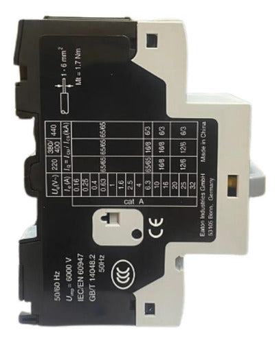 Disjuntor Motor Pkzmc-2,5 1,6-2,5a Eaton