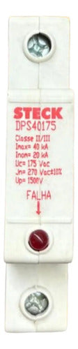 Kit C/ 9 Peças: Protetor De Surto Dps40175 40ka 175v Steck