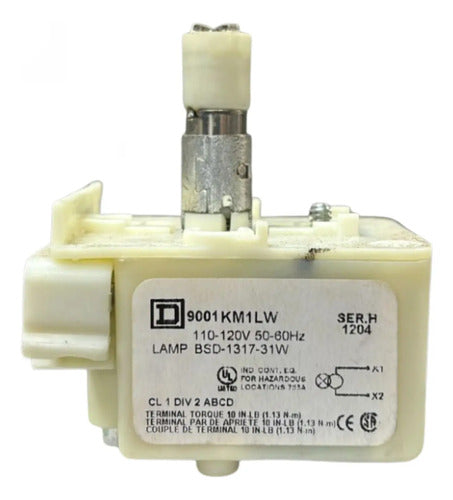 Modulo Luminoso Led Alto Brilho Branco 9001km1lw Schneider 127v
