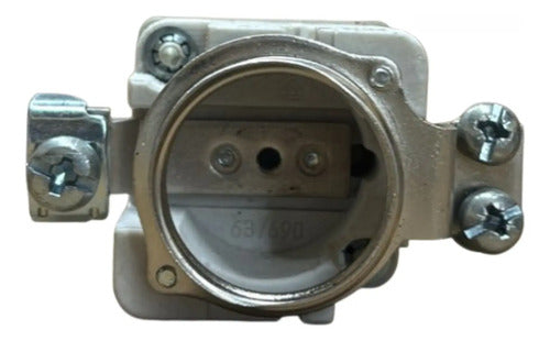 Kit Com 2: Base Para Fusível 63a 500v 5sf1202-2mb Siemens