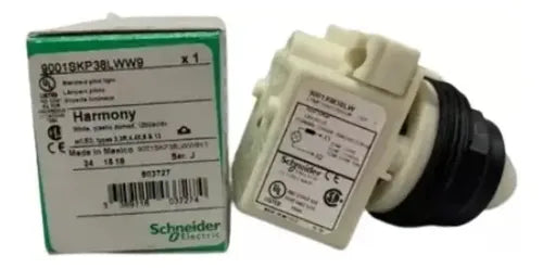 Sinalizador 30mm Led Alto Brilho 9001skp38lww9 Schneider