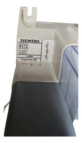 Chave Seccionadora 400a Ergonfuse Siemens Azul-celeste