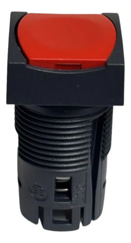 Kit C/ 2: Cabeçote Para Botão 16mm Quadrado Zb6ca4 Schneider Vermelho 0