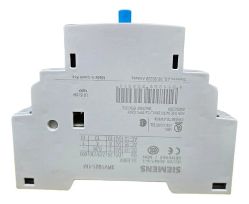 Bloco De Contato Auxiliar 3rv1921-1m Siemens