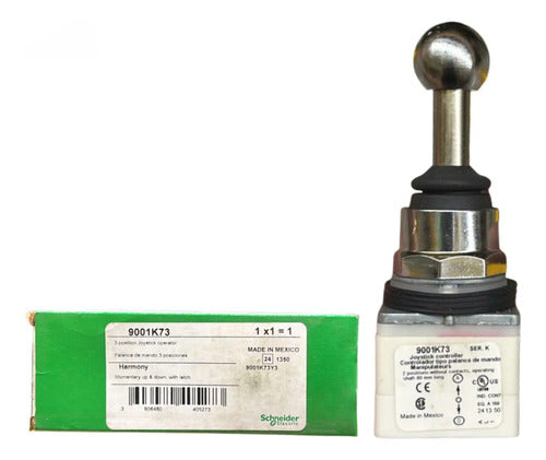 Manipulador 30mm Metálico 3 Posições 9001k73 Schneider