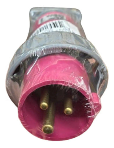 Plug Shock Tite 2p+t 16a 24v 2h S3072w Rosa Steck 24v