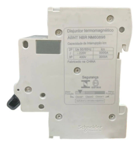 Kit Com 3: Disjuntor 32a 3ka Curva C Ez9f33332 Schneider 400 Vca 50 60 Hz