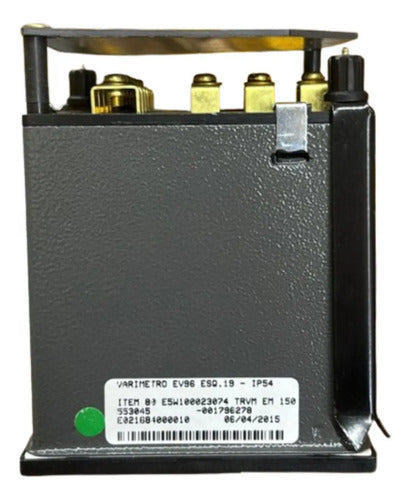 Varimetro Ev96 0-2500 Trmv Em 1500kvar 4000/5a 440/115v Kron