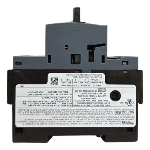 Disjuntor Motor 3rv2011-1ja10 7,0-10,0a Siemens - 50/60hz