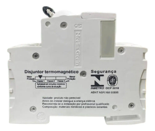 Disjuntor Acti9 Ic60n 2p 16a Curva C A9f74216 Schneider