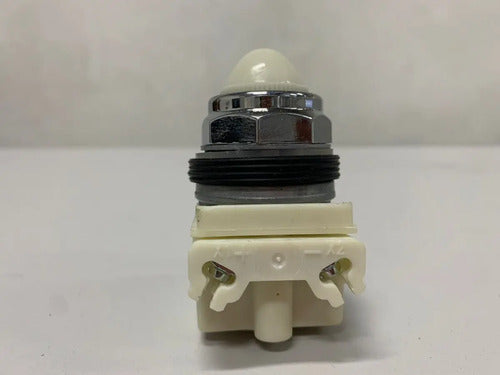 Sinaleiro 30mm Branco 9001kp7lww9 C Trans 220x6v Schneider