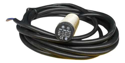 Sensor Indutivo D18 Pnp 8mm Cabo Xs218blpal2 Telemecanique
