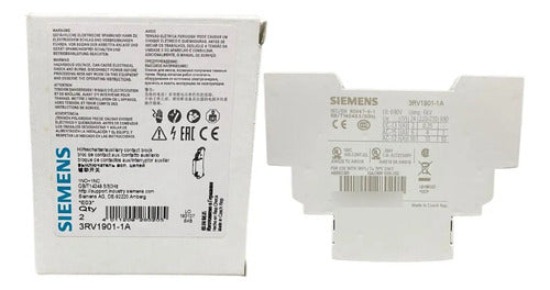 Bloco De Contato Auxiliar 1na+1nf 3rv1901-1a Siemens 1naf