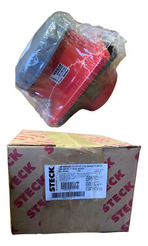 Tomada 3p+n+t 63a 380/440v 6h Vm Ip67 S5546w Steck Vermelho