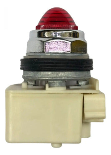 Sinaleiro 30mm Metálico 9001kp35lrr9 Vermelho Schneider Vermelho 24vca Cc