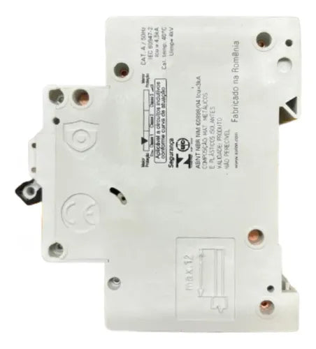 Disjuntor Bipolar Bfaz4-c25/2 25a Eaton -