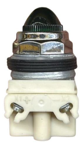 Sinaleiro 30mm Metálico Verde 9001kp40g9 Schneider