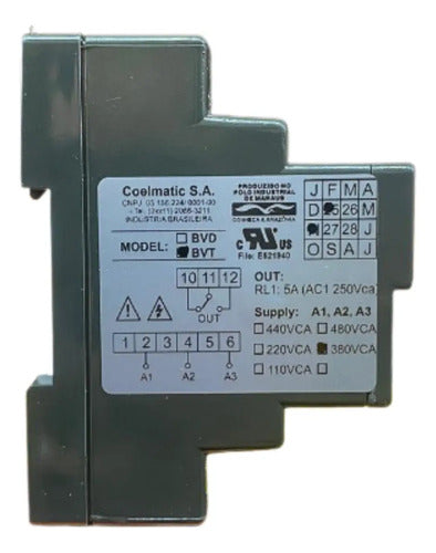 Monitor De Tensao Nvt 380v (bvtt-p) Coel