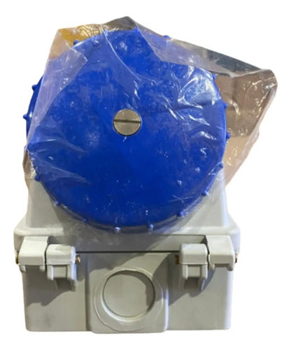 Tomada Sob Surelock 3p+t 32a 200/250v 9h Dj Bq S4209d Steck Azul
