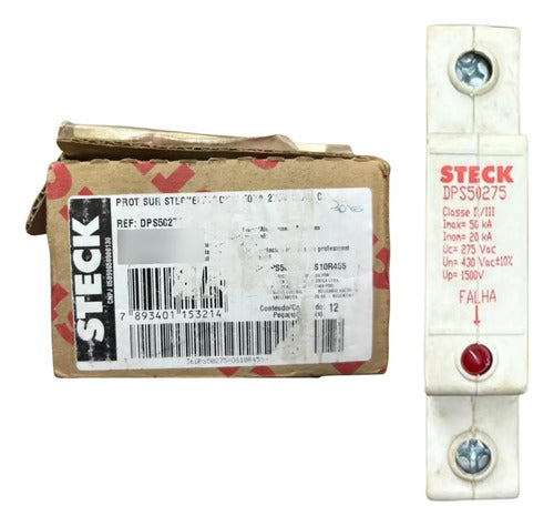 Kit Com 2 Peças: Protetor De Surto Dps50275 50ka 275v Steck