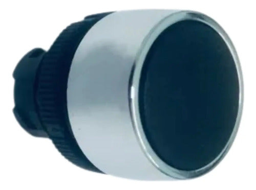 Kit Com 2 Peças: Botão B2/01 22mm Preto Ace Schmersal B2 01