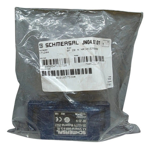 Sensor Atuador Magnético Bp 20 N Nr1015793000 Ace Schmersal