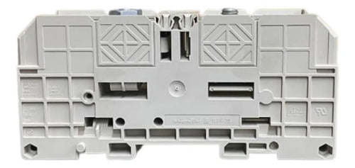 Kit Com 2 Bornes Wff 70/ah 1029400000 Com Tampa Weidmueller