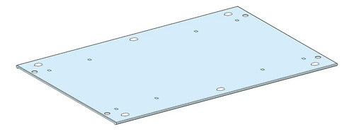 Placa Teto Lvs08438 Schneider Prismaset P Ip30 800x400mm
